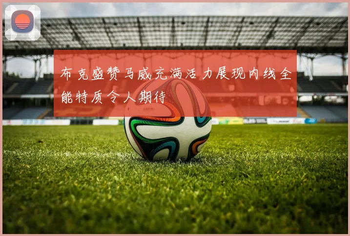 布克盛赞马威充满活力展现内线全能特质令人期待